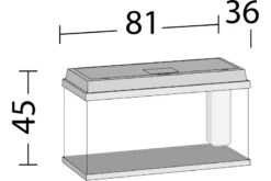 Juwel Primo 110 Schwarz Aquarium-Set -AQUATLATI Geschaft 13j25370 Juwel Primo 110 schwarz 3