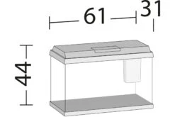 Juwel Primo 70 Weiß Aquarium-Set 8 Juwel Primo 70 Weiß Aquarium-Set -AQUATLATI Geschaft 13j25370 Juwel Primo 70 weiss 3