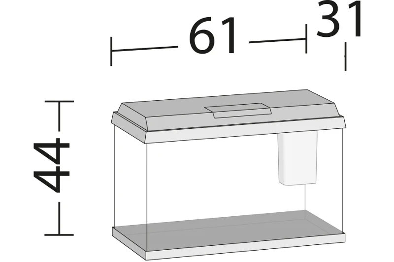 Juwel Primo 70 Weiß Aquarium-Set 5 Juwel Primo 70 Weiß Aquarium-Set – Bild 3