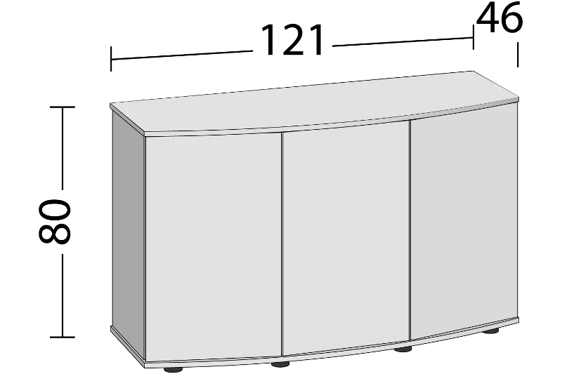 Juwel Schrank SBX Vision 260 Helles Holz 5 Juwel Schrank SBX Vision 260 Helles Holz – Bild 3