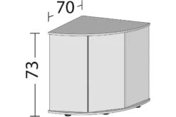 Juwel Schrank SBX Trigon 190 Weiß -AQUATLATI Geschaft 13j50414 Juwel Schrank SBX Trigon weiss 3