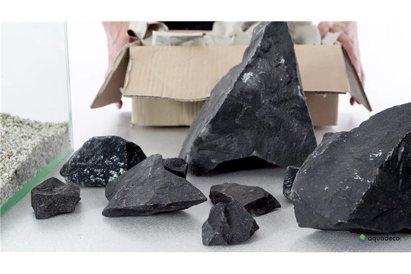 Aquadeco Schwarzer Felsen Dekoset Für 80 Cm Aquarium 5 Aquadeco Schwarzer Felsen Dekoset Für 80 Cm Aquarium – Bild 3