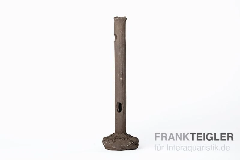 Aquariumkeramik Garnelenstamm Maxi Schwarz 3 Aquariumkeramik Garnelenstamm Maxi Schwarz