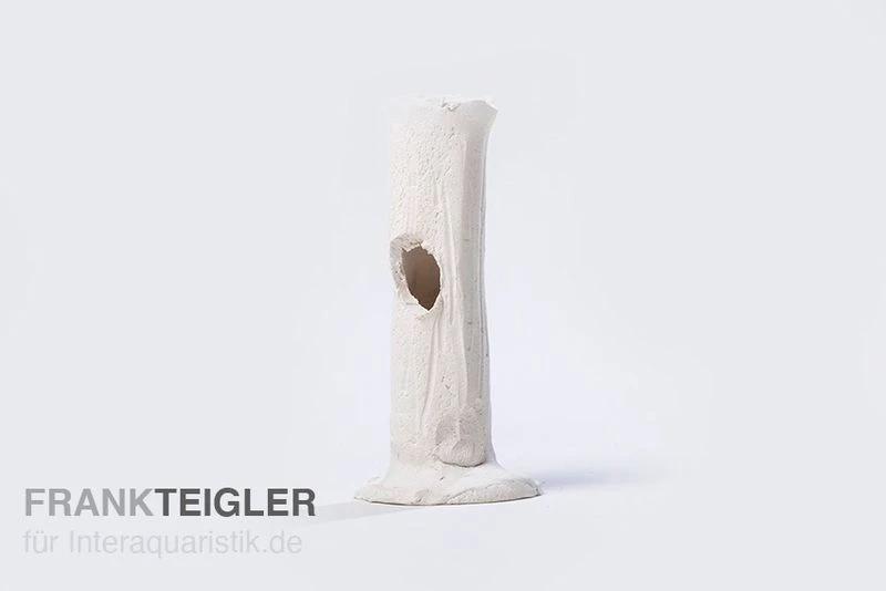 Aquariumkeramik Garnelenstamm Mini Weiß 3 Aquariumkeramik Garnelenstamm Mini Weiß