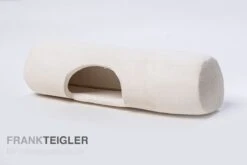 Aquariumkeramik Mitteleingangshöhle Wels 17 Cm Weiß