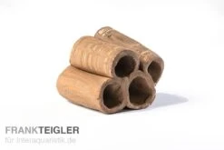 Aquariumkeramik Röhrenturm Modell C Dreifarbig