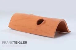 Aquariumkeramik Axolotl Tunnel Mit Fenster 23-25 Cm Terra