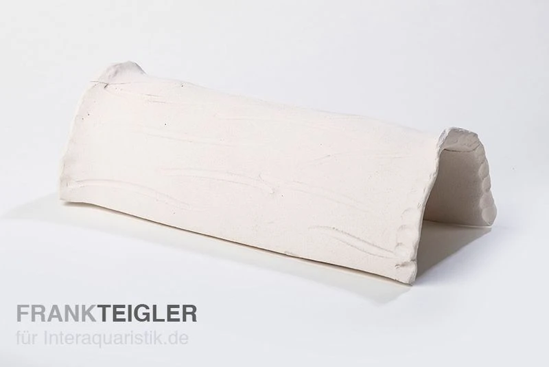 Aquariumkeramik Axolotl Tunnel 23-25 Cm Weiss 3 Aquariumkeramik Axolotl Tunnel 23-25 Cm Weiss