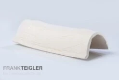 Aquariumkeramik Axolotl Tunnel 30 Cm Weiss