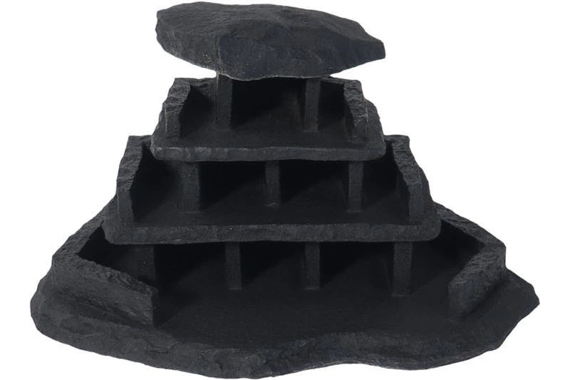 Variogart Garnelenhotel 2, Schiefer Anthrazit 17x11,5x11,5 Cm 3 Variogart Garnelenhotel 2, Schiefer Anthrazit 17x11,5x11,5 Cm