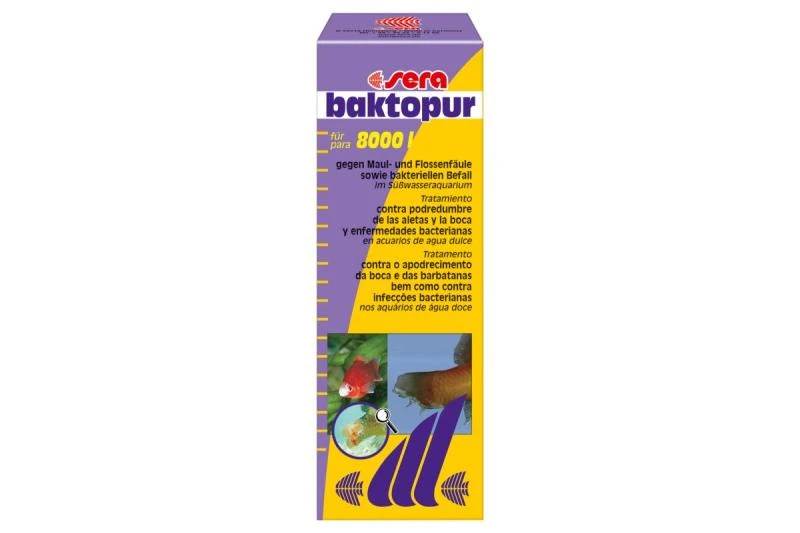 Sera Bactopur, 500 Ml - Wasserpflege, Zierfischarzneimittel 3 Sera Bactopur, 500 Ml - Wasserpflege, Zierfischarzneimittel