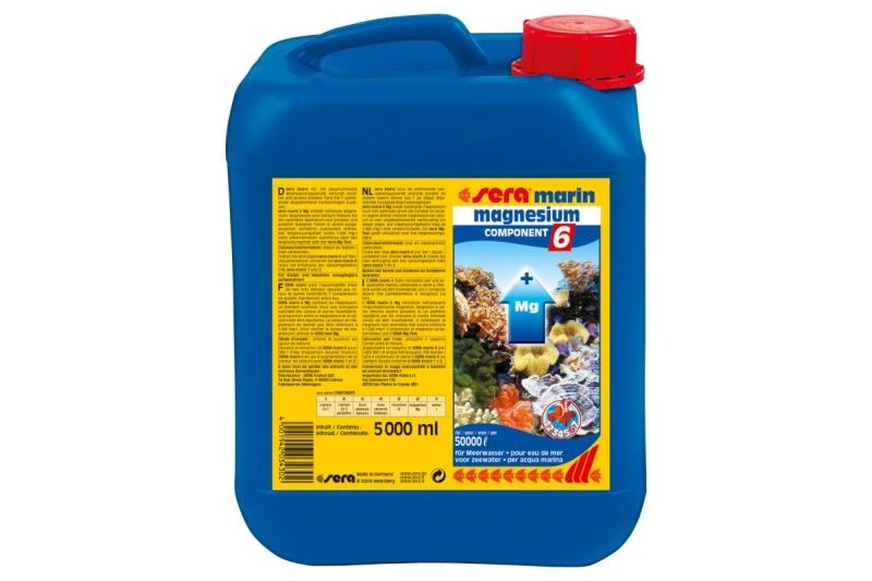 Sera Marin COMPONENT 6 Magnesium, 5 Liter, Reichweite: 50.000 Liter 3 Sera Marin COMPONENT 6 Magnesium, 5 Liter, Reichweite: 50.000 Liter